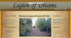 Desktop Screenshot of legionofdreams.com